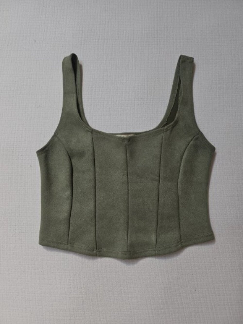 Altar'd State Green Corset Tank - Picture 2 of 4